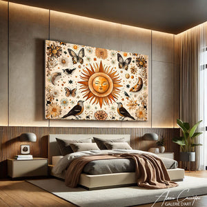 Tableau cocooning salon