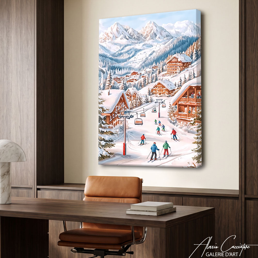 Décoration Murale Avec Neige