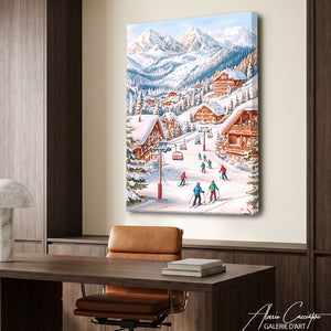 Décoration Murale Avec Neige