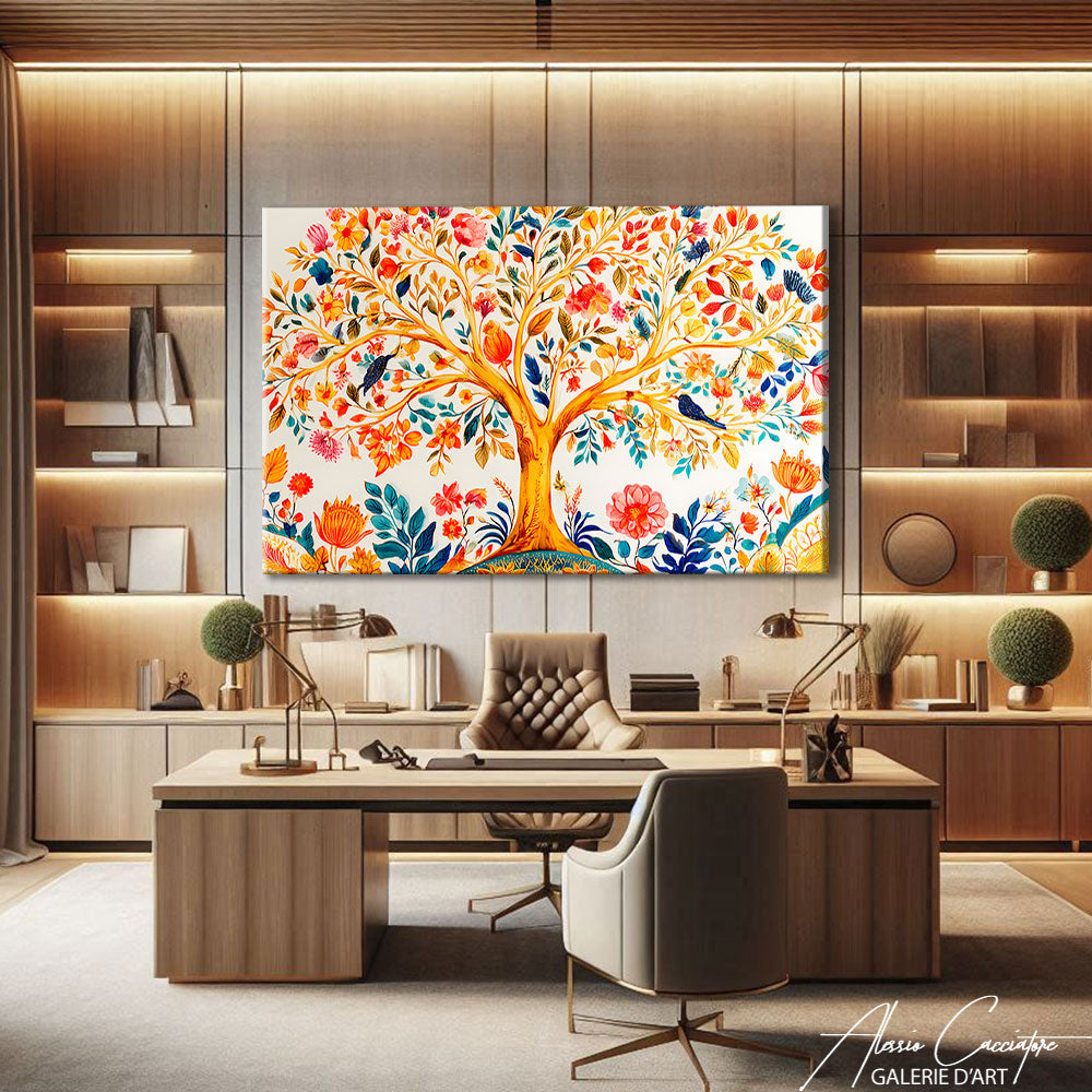 Tableau Arbre de Vie Artiste
