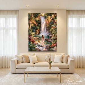 Peinture De Cascade