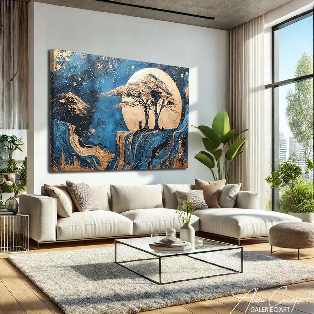 Tableau Abstrait Moderne