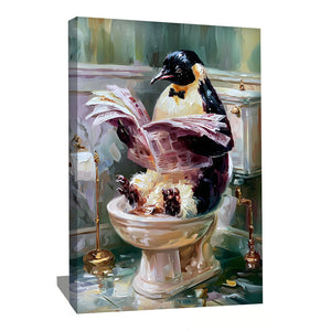 Tableau Drole Toilette