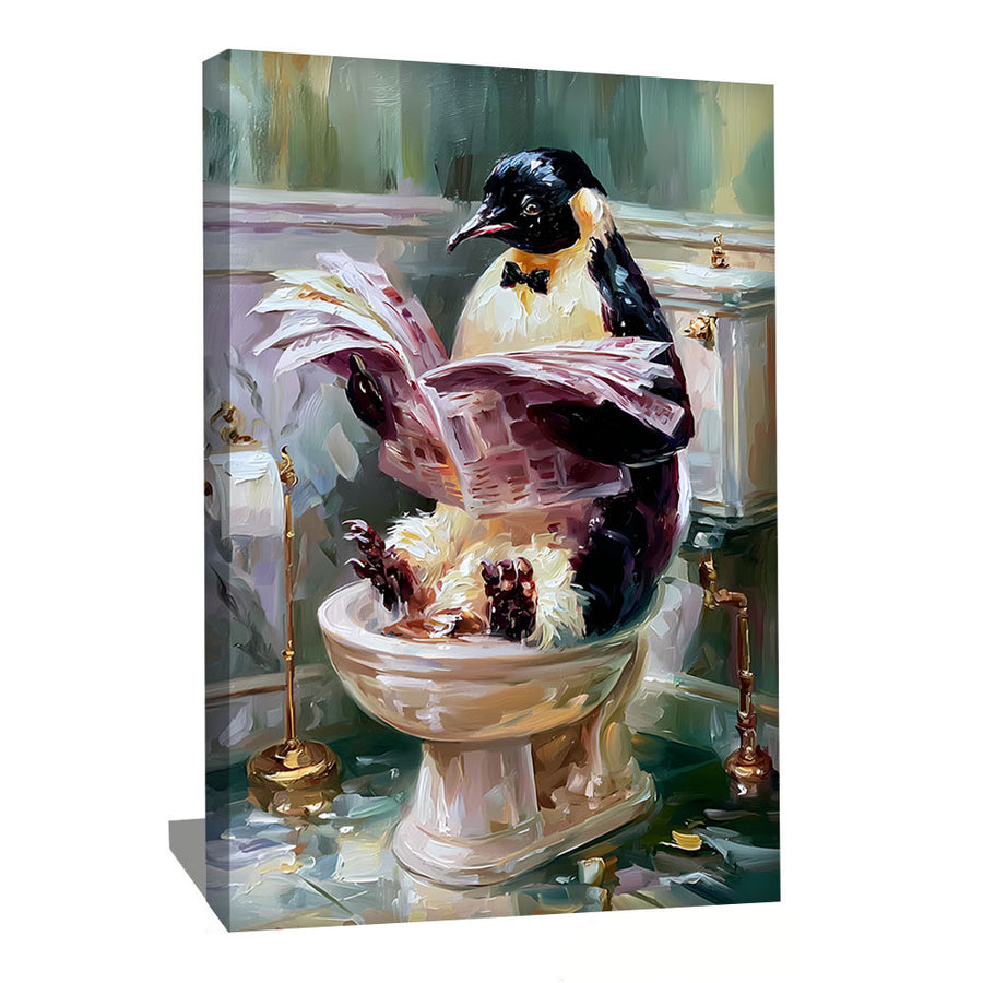 Tableau Drole Toilette