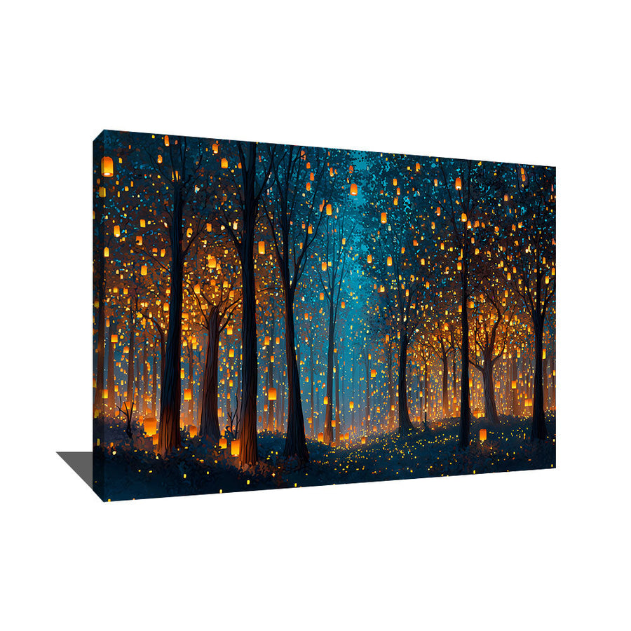 TABLEAU FORET JAPONAISE AlessioCacciatore