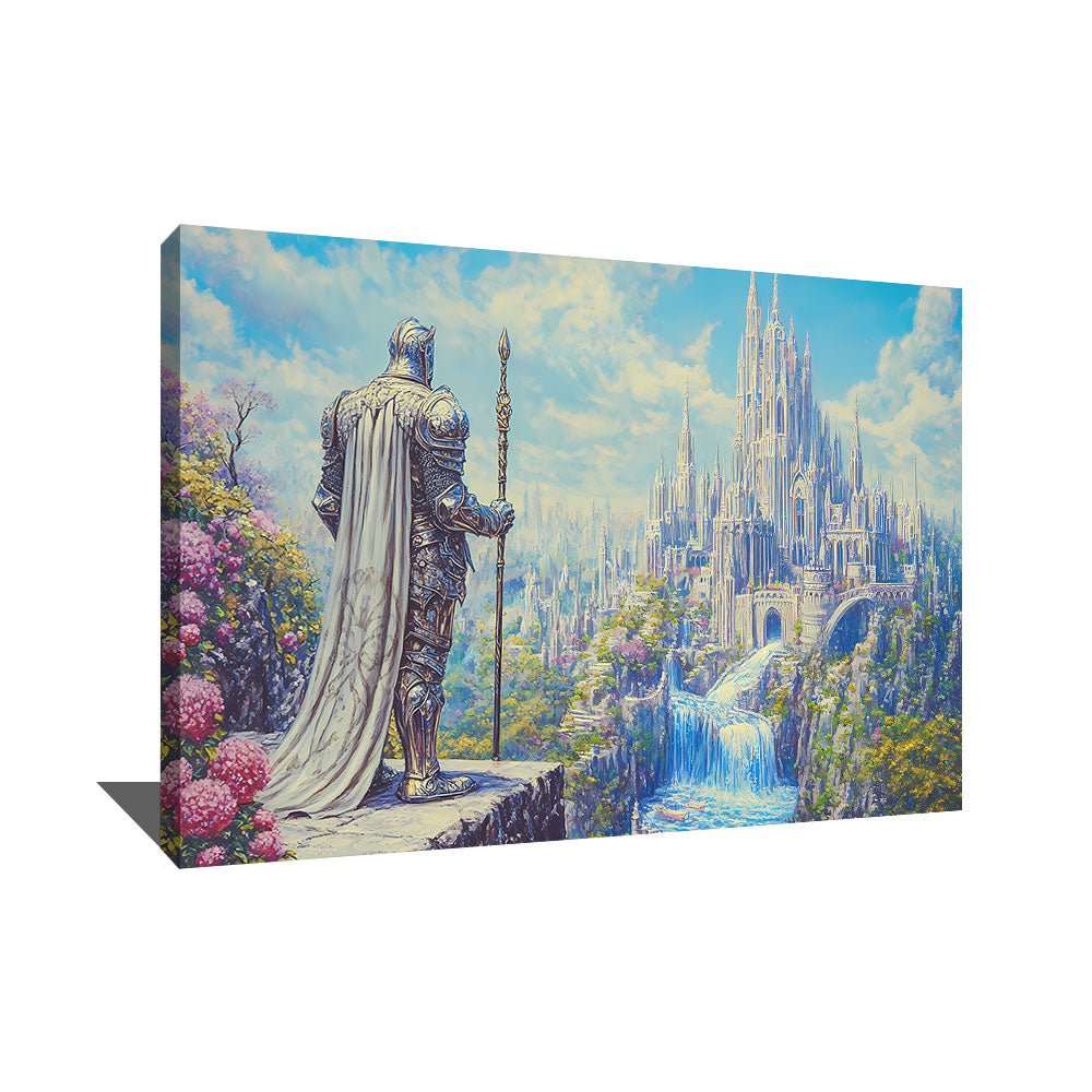 TABLEAU AVEC CHEVALIER