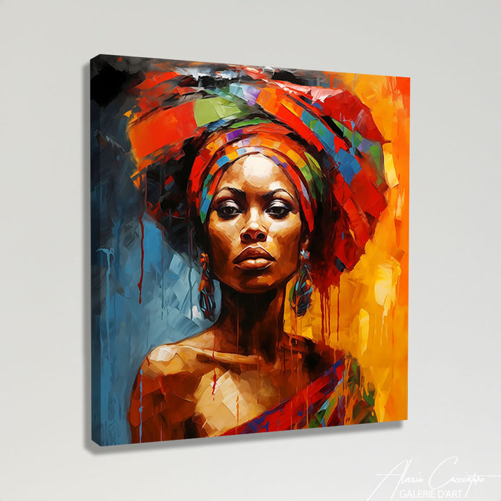 Peinture Africaine à Huile