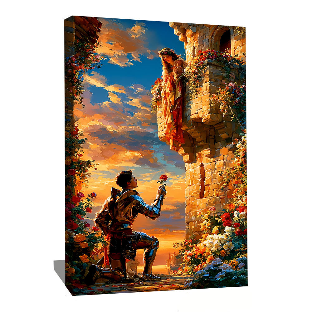 Peinture Romantique Chevalier