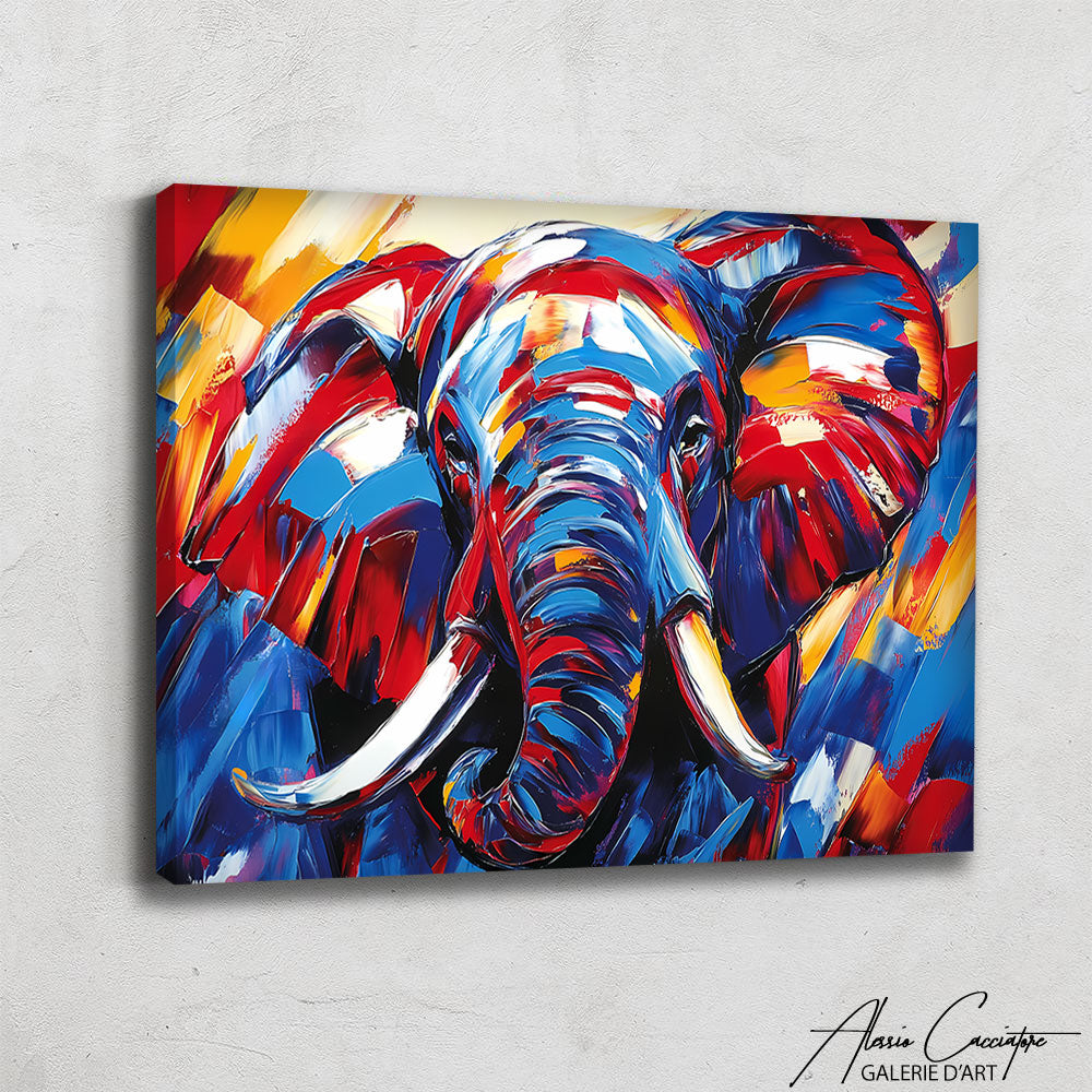 Tableau Xxl Éléphant