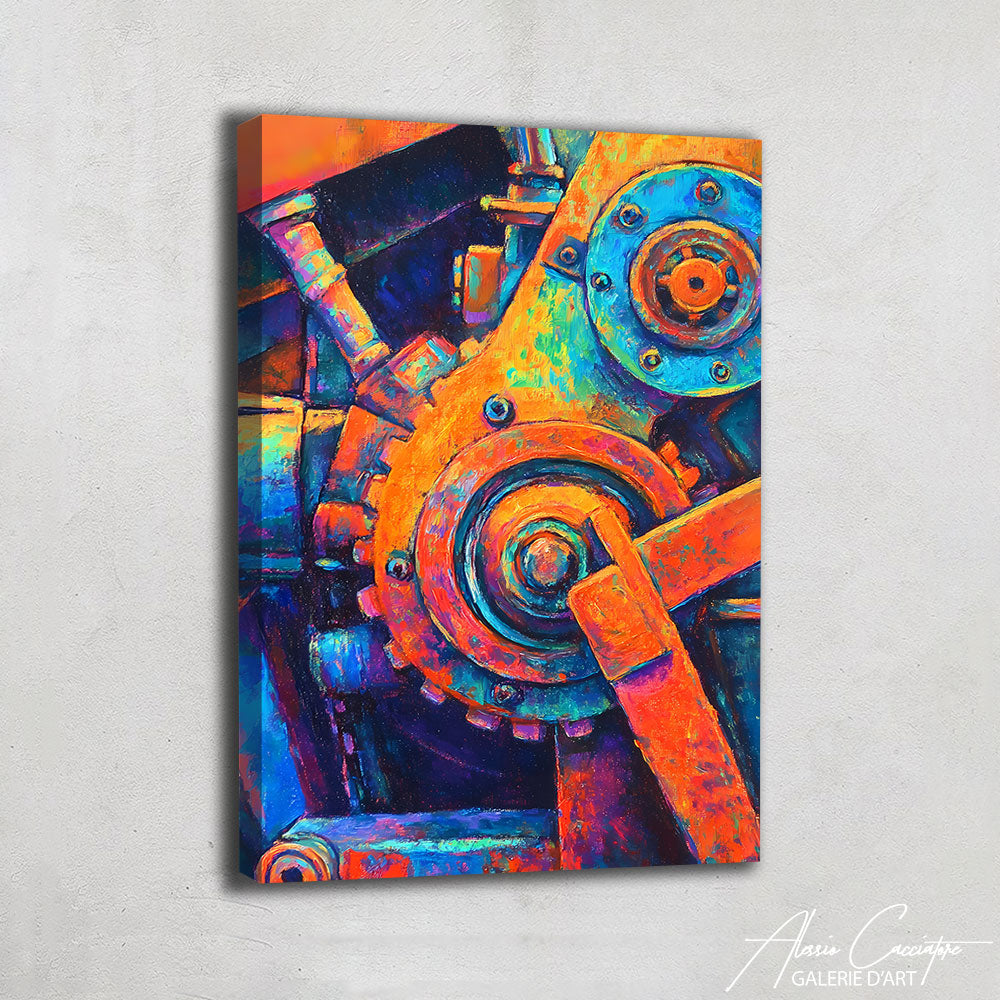 Tableau Industriel Coloré