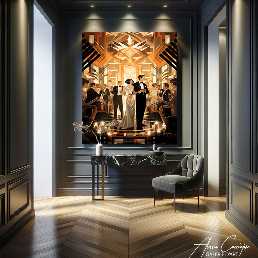 tableau décoration art contemporain