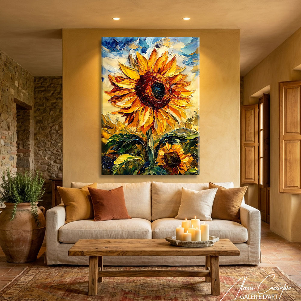 Peinture De Tournesol