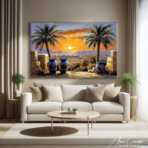 Tableau Coucher De Soleil