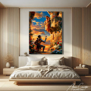 Tableau Romantique Chevalier