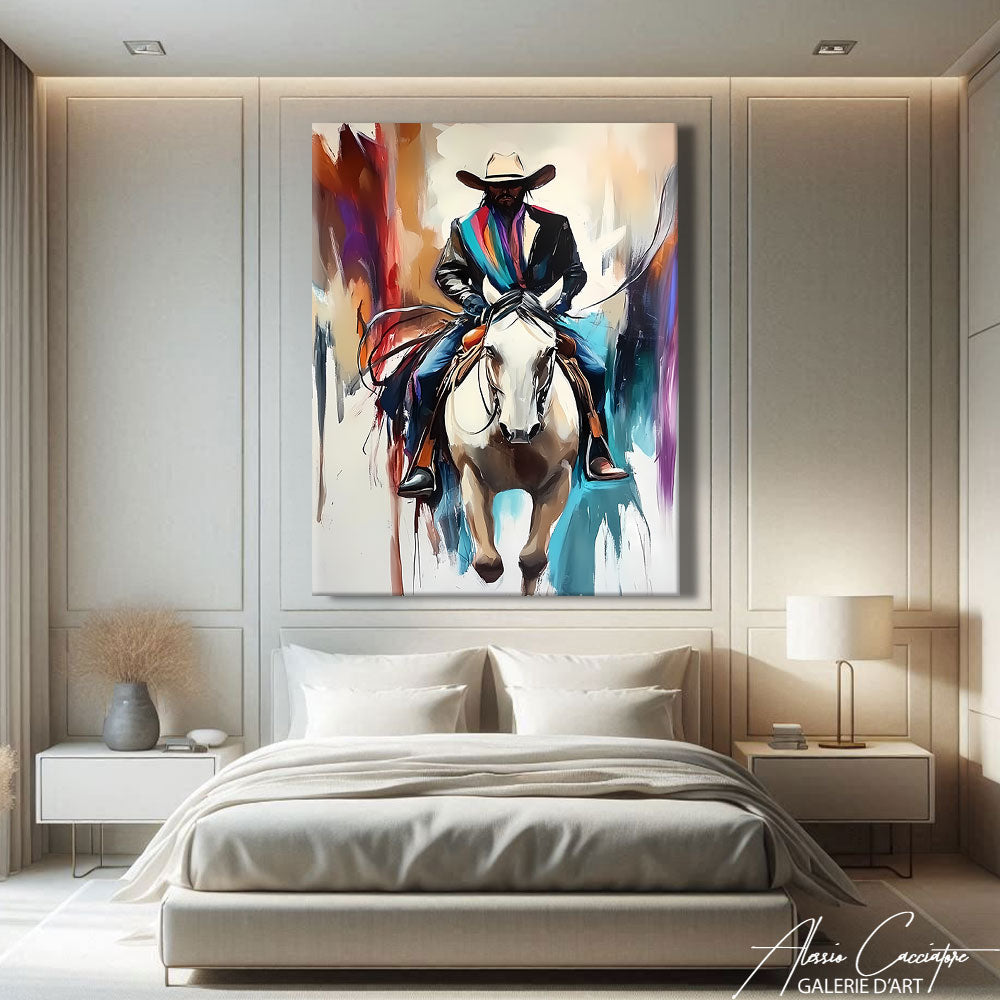 tableau cowboy