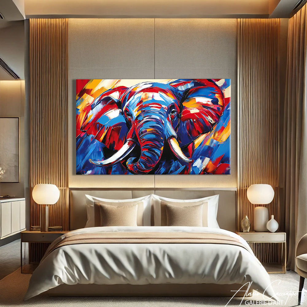 Tableau Xxl Éléphant