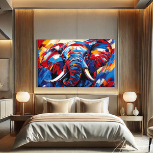 Tableau Xxl Éléphant