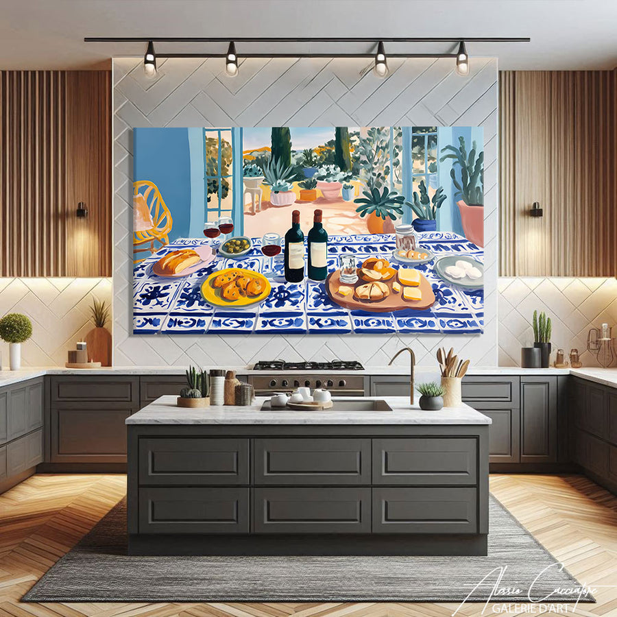 Tableau Deco Cuisine – mise en situation