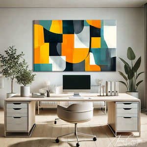 Tableau moderne coloré
