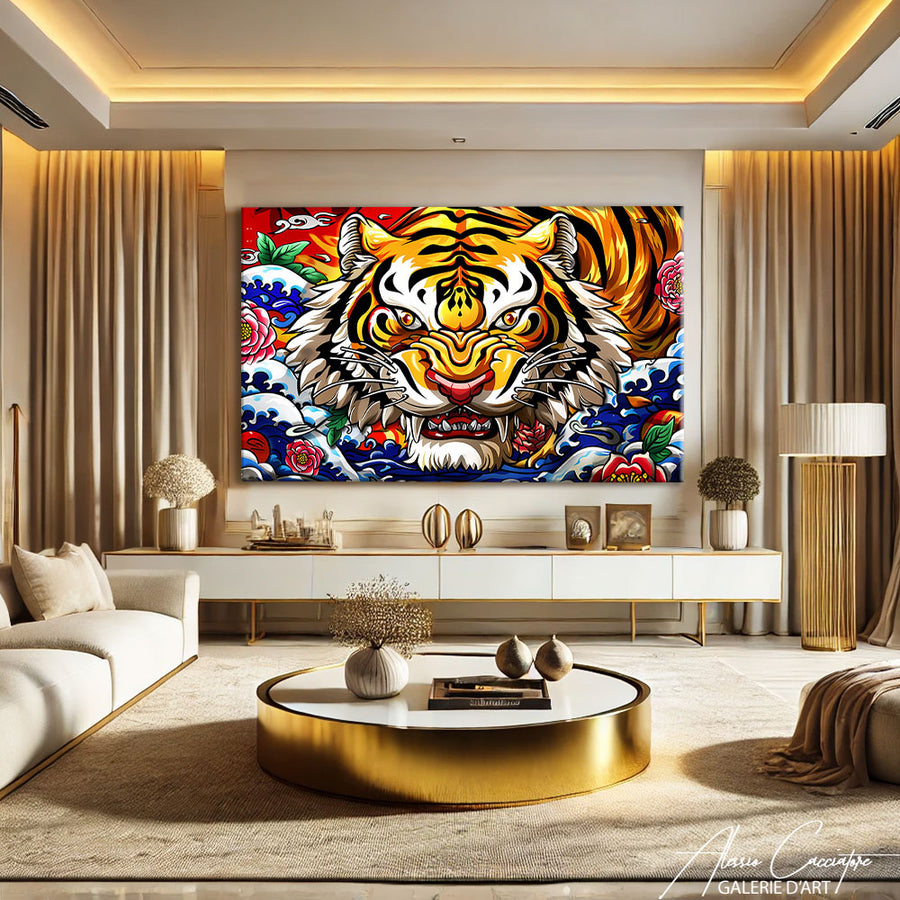 Toile de Tigre – mise en situation