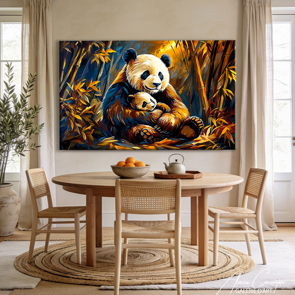 Affiche Panda Enfant
