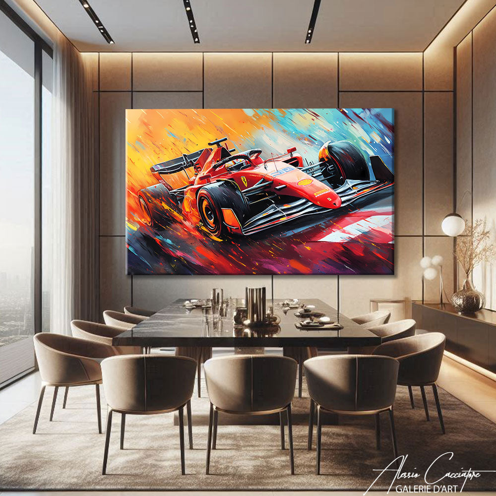 Tableau Peinture F1