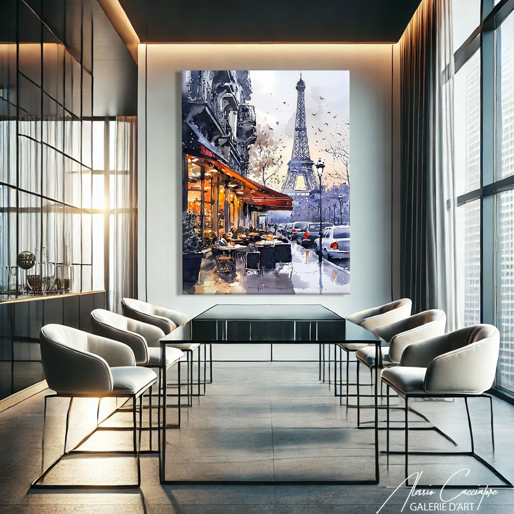 Tableaux Aquarelle Paris
