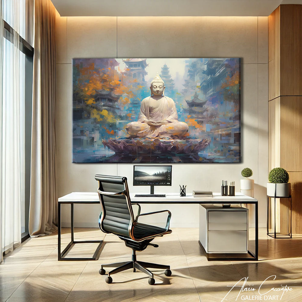 TABLEAU BOUDDHA MODERNE
