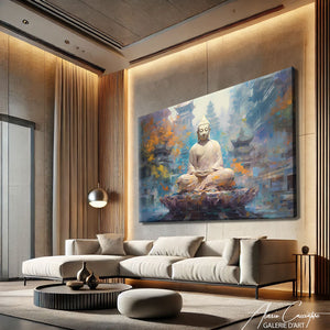 TABLEAU BOUDDHA ABSTRAIT
