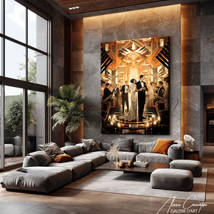 tableau art deco 1930