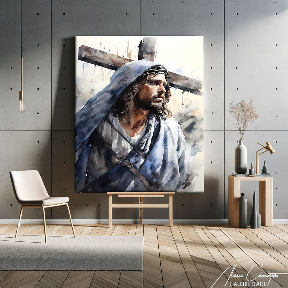 peinture religieuse jesus 