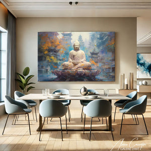 TABLEAU BOUDDHA ABSTRAIT
