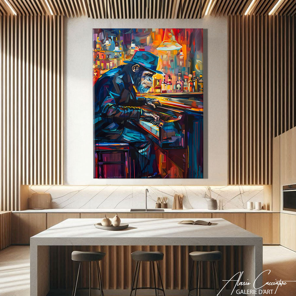 TABLEAU SINGE MODERNE