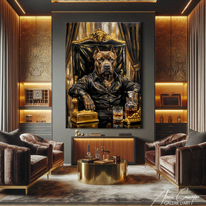 Toile Chien Habillé