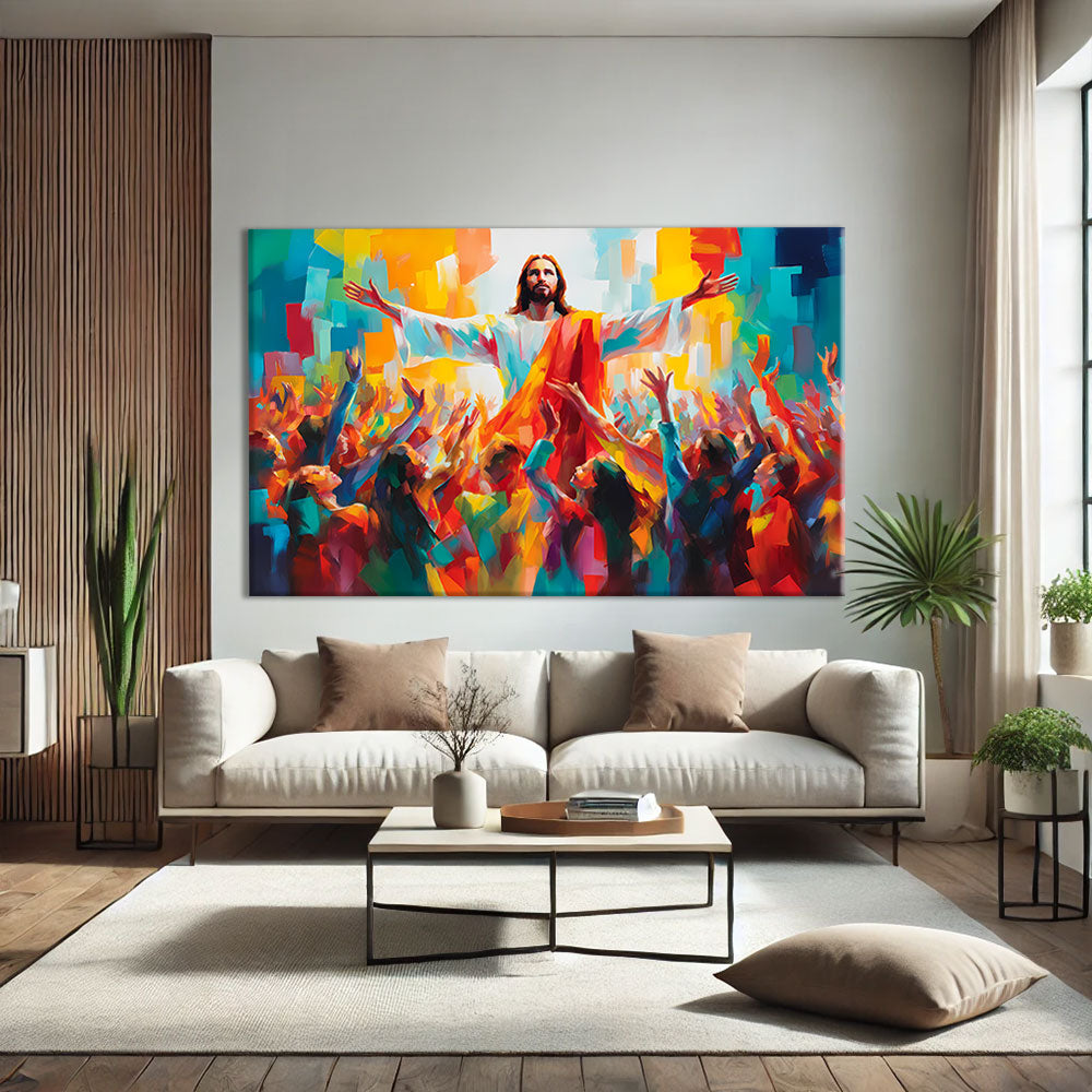 Grand Tableau Chrétien