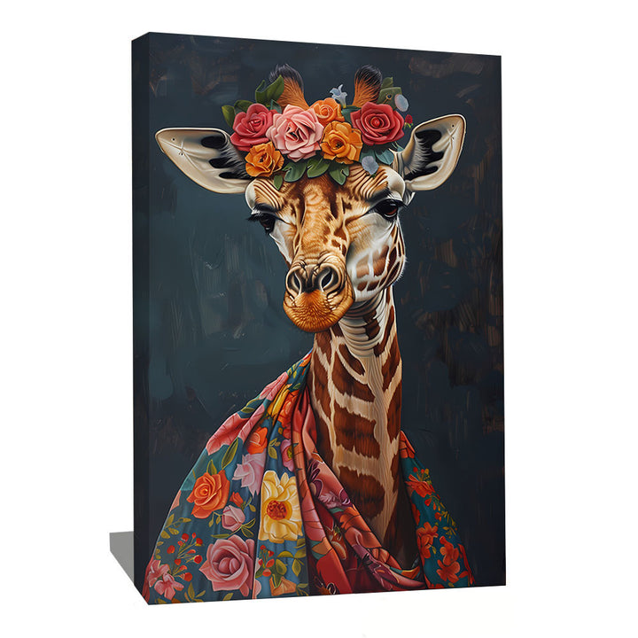 tableau girafe