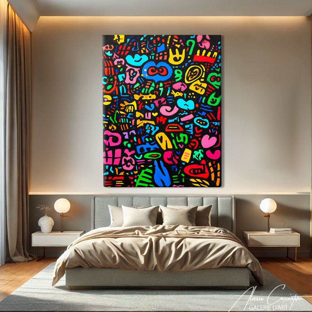 Tableau Coloré Chambre