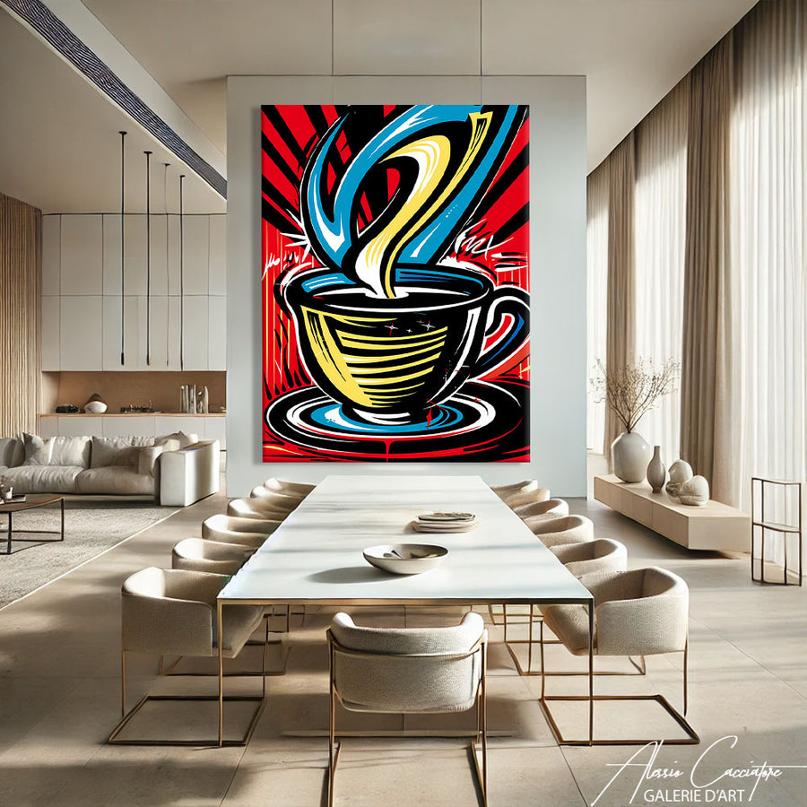 Tableau pour Cuisine Moderne – mise en situation