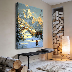 Décoration Murale Hiver Neige