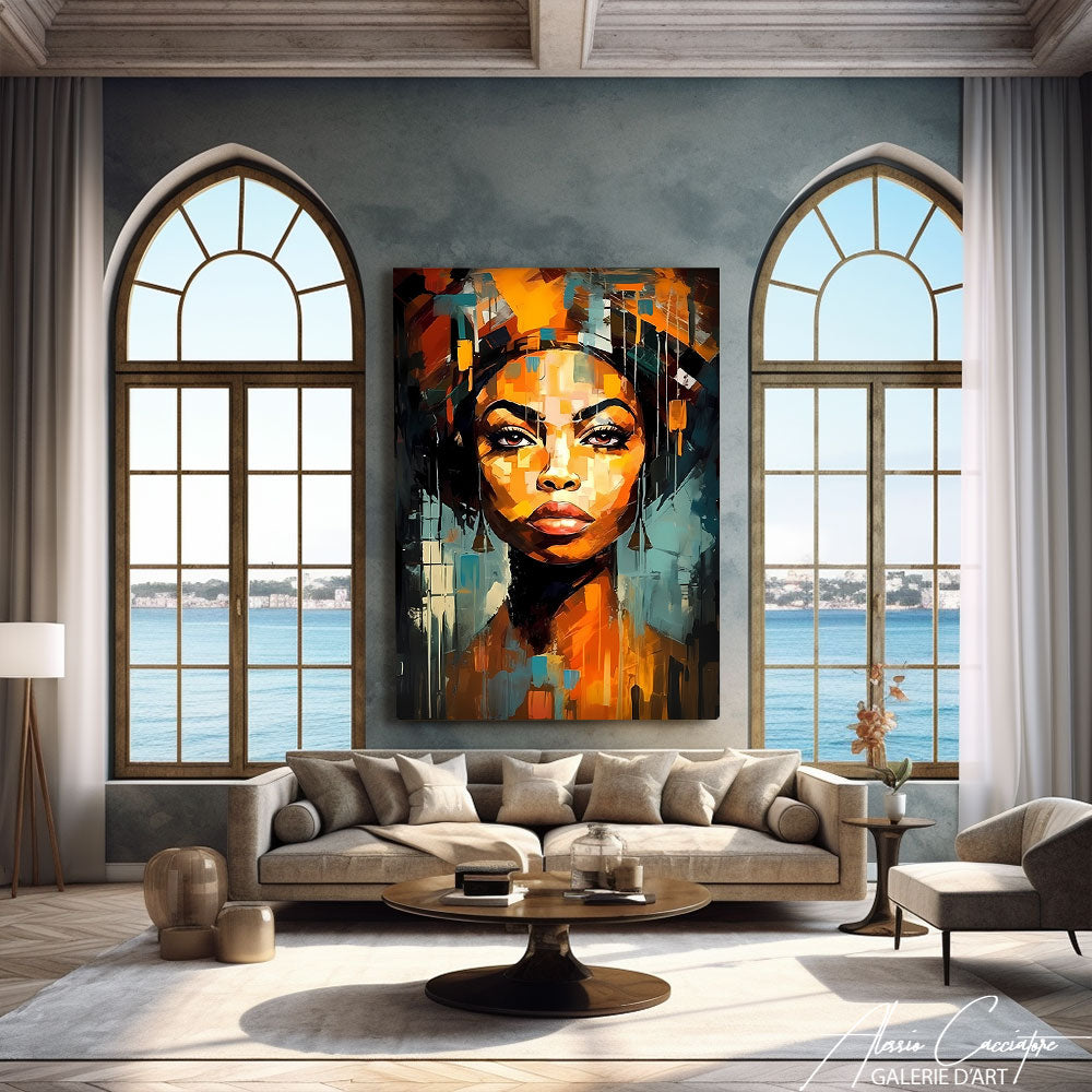 PEINTURE AFRICAINE MODERNE