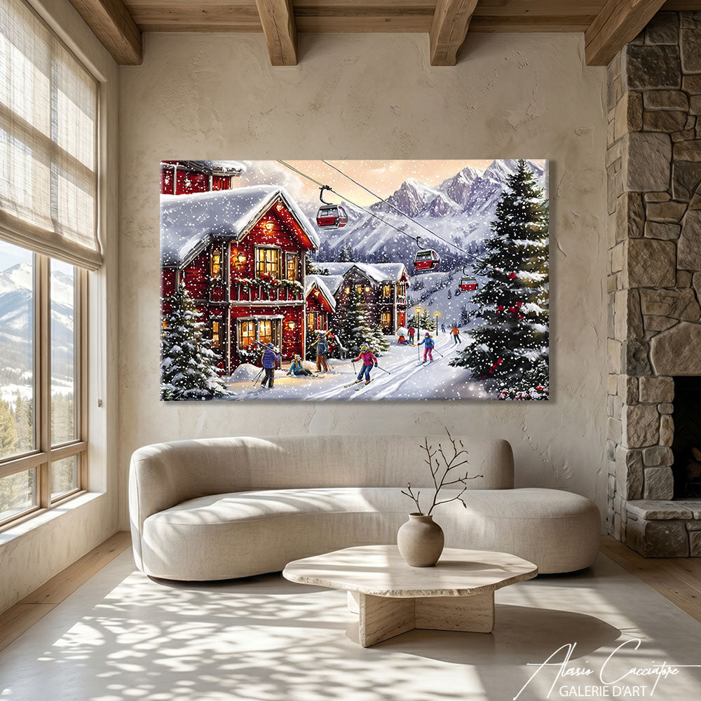 Peinture Ski Peinture