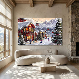Peinture Ski Peinture