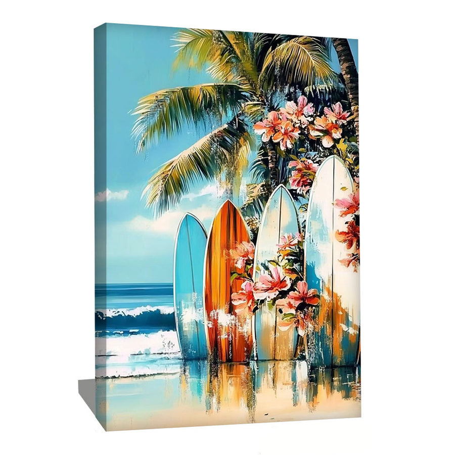 Tableau Surf Plage