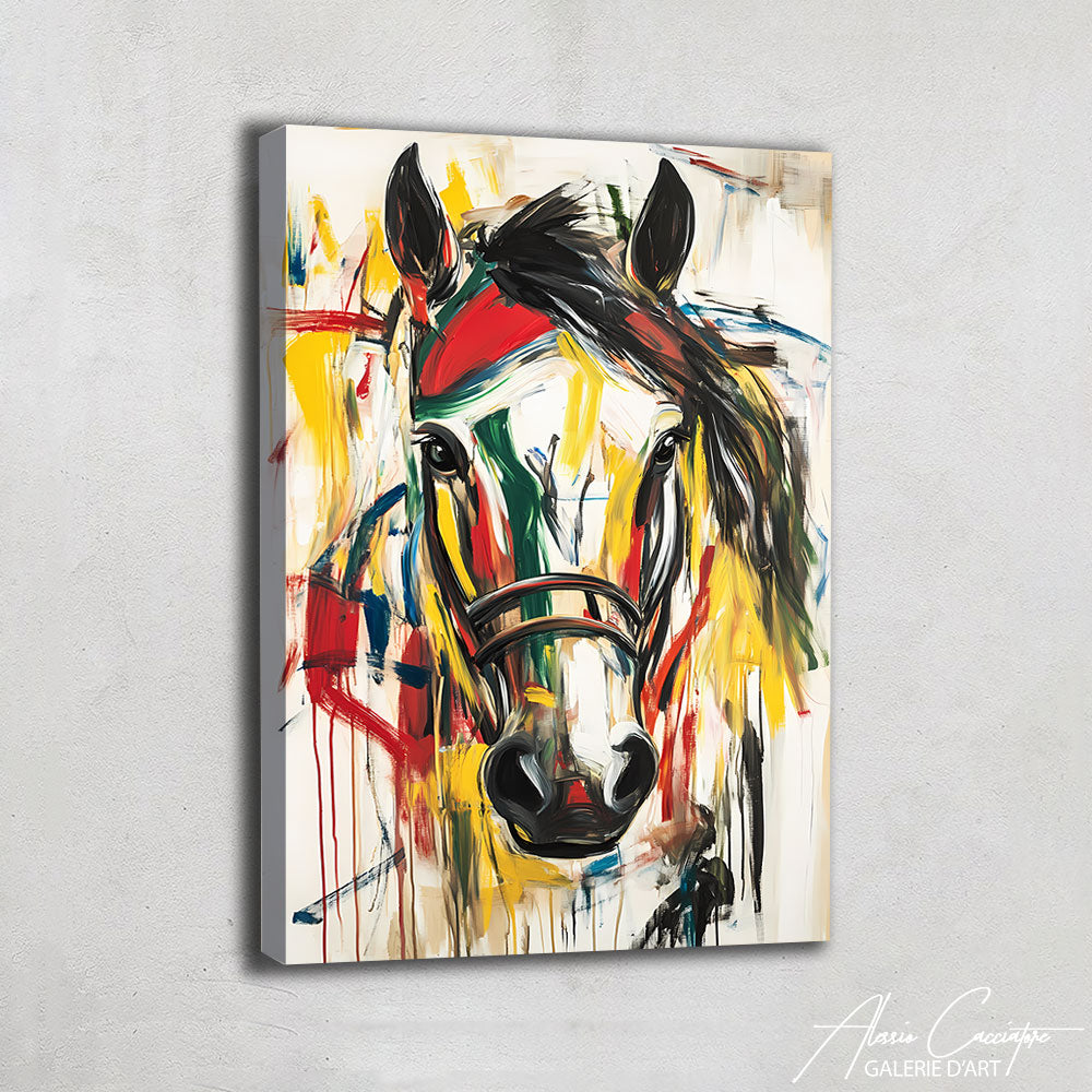 Tete De Cheval Peinture