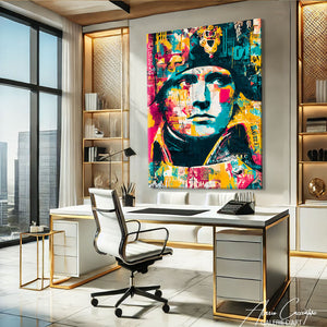 Tableau Street Art Moderne