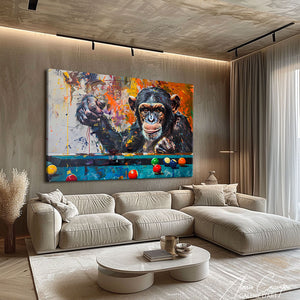 Tableau Peinture de Singe