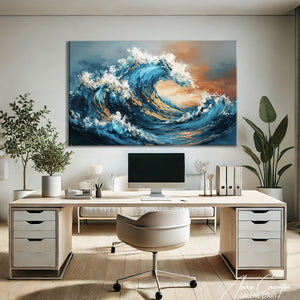 Tableau Moderne Mer