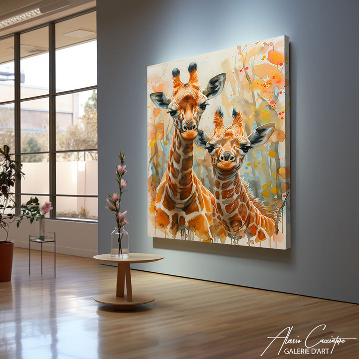 Girafe Dessin Peinture