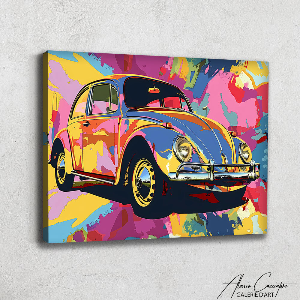 Peinture acrylique pop art