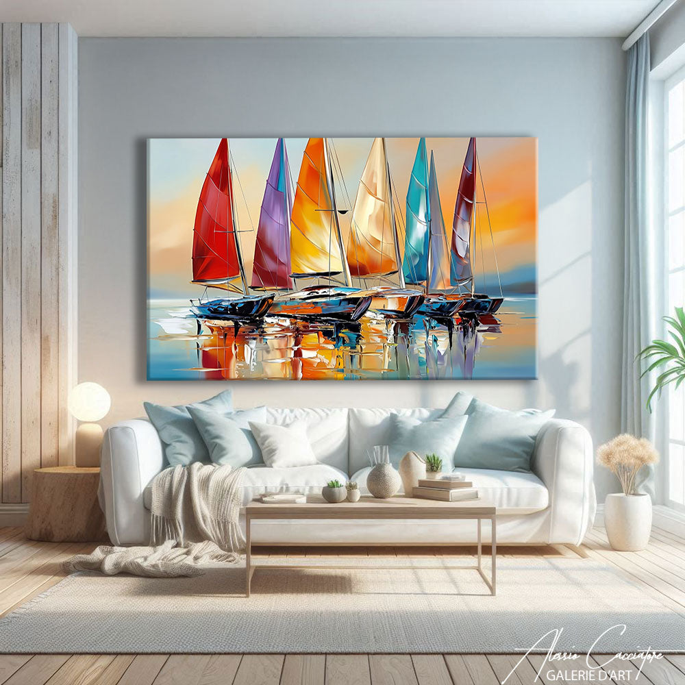 tableau bateau